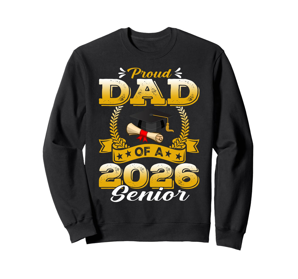Class 2026 Graduate Proud Family Matching Hoodie - Trendy Graphic Unisex - T-Shirt, Sweatshirt, Hoodie