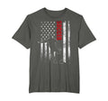 Soccer American Flag Soccer Player Us T-Shirt - Aesthetic Graphic Unisex - T-Shirt, Sweatshirt, Hoodie