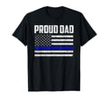 Fathers Day Police Officer Dad T-Shirt - Casual Everyday Wear Men Women - T-Shirt, Sweatshirt, Hoodie