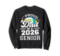 Proud Dad 2026 Senior Volleyball Sweatshirt - Aesthetic Graphic Men Women - T-Shirt, Sweatshirt, Hoodie