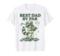 Best Dad Par Funny Raccoon Golf Dad T-Shirt - Minimalist Print for Adults - T-Shirt, Sweatshirt, Hoodie