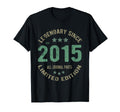 11 Years Old Bday Legend Since 2015 T-Shirt - Trendy Graphic Men Women - T-Shirt, Sweatshirt, Hoodie