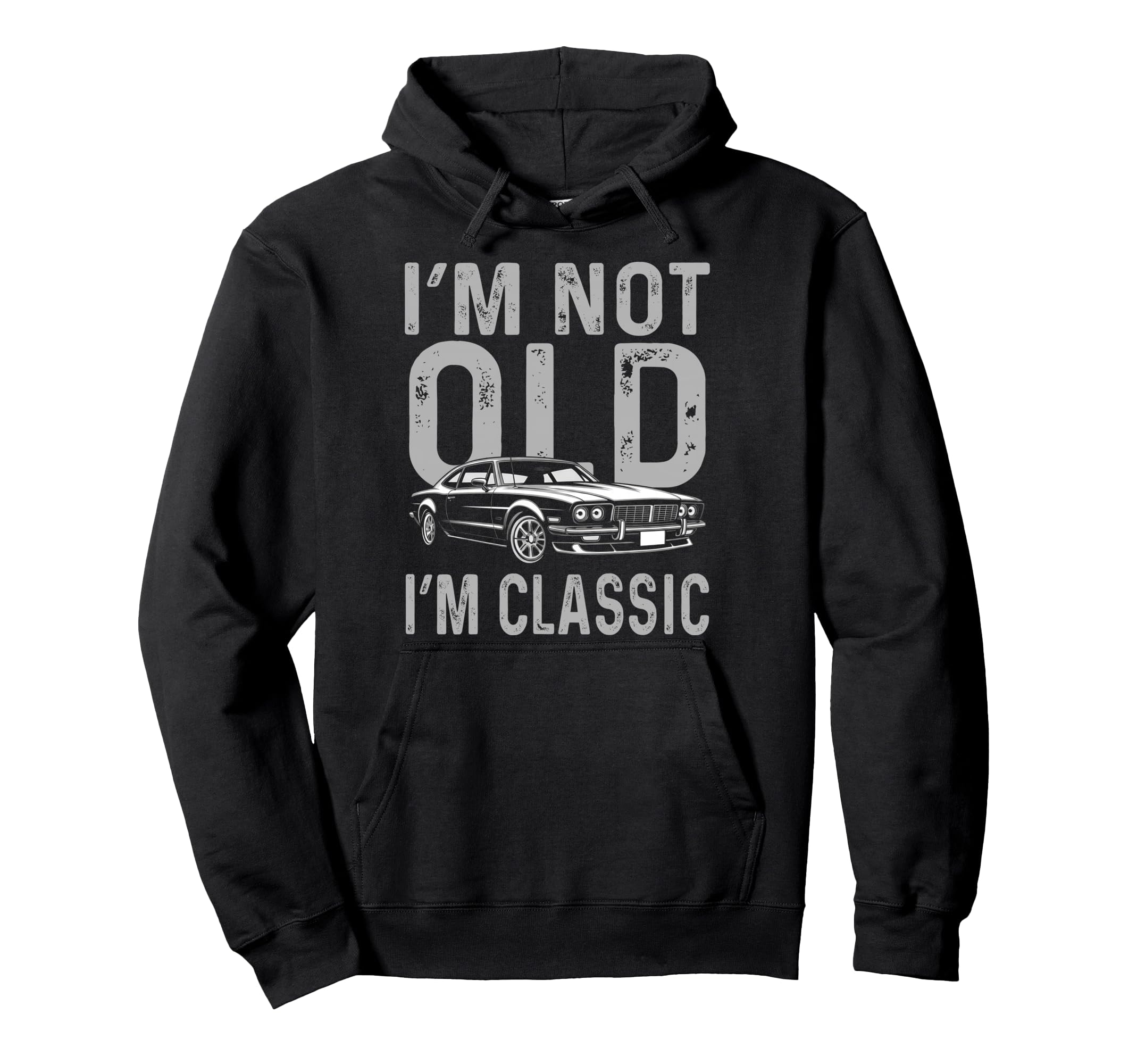 Im Not Old Im Funny Motorcycle Mens Hoodie - Fun Novelty Design Men Women - T-Shirt, Sweatshirt, Hoodie