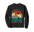 Worlds Best Farter I Mean Father Sweatshirt - Trendy Graphic Men Women - T-Shirt, Sweatshirt, Hoodie