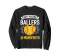 Softball Sports Player Busy Sweatshirt - Minimalist Print for Adults - T-Shirt, Sweatshirt, Hoodie