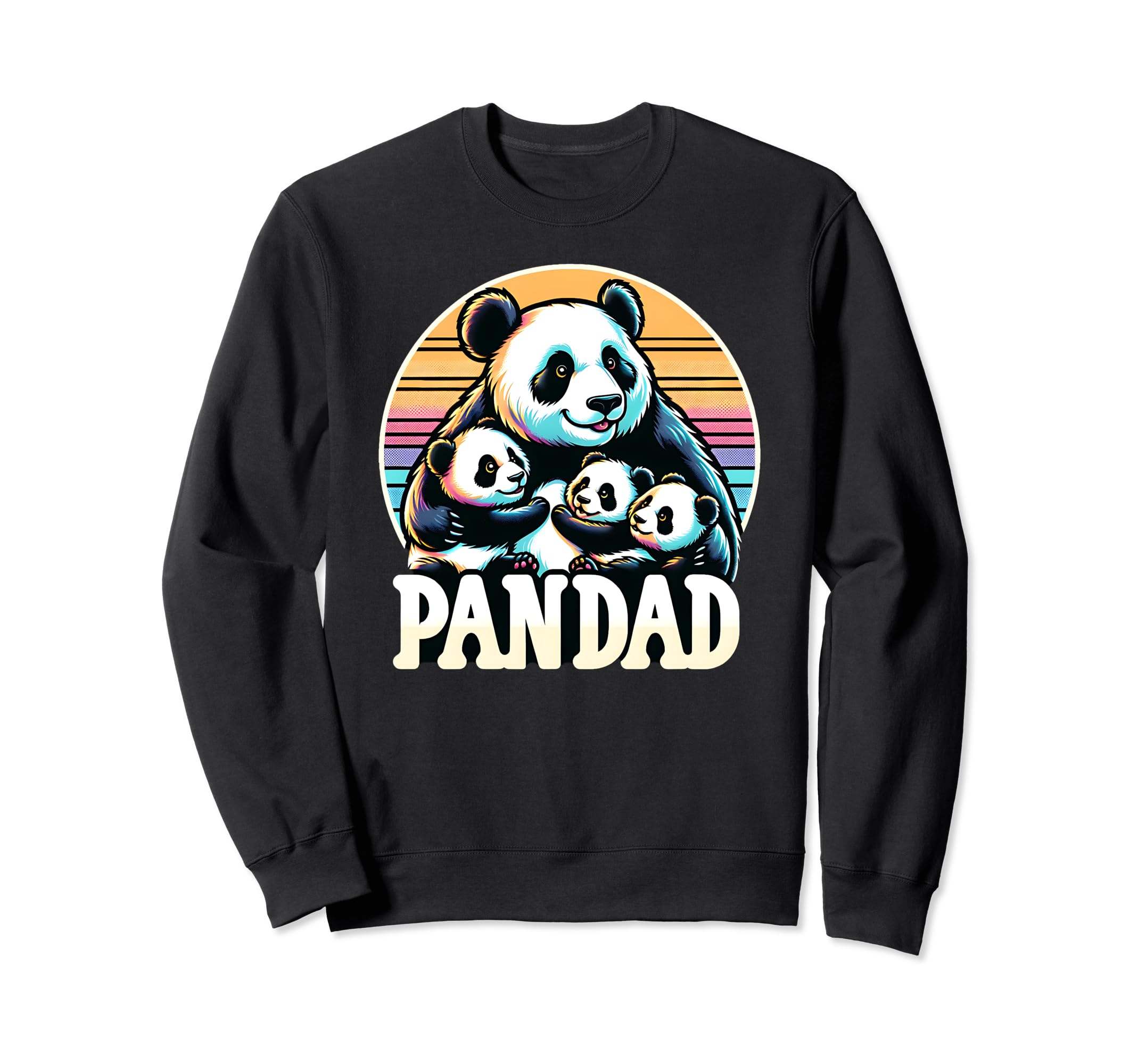 Pandad Panda Bear Papa Panda Bears Sweatshirt - Streetwear Style Unisex - T-Shirt, Sweatshirt, Hoodie