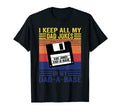 Mens I Keep All My Dad Jokes Dad Base T-Shirt - Trendy Graphic Unisex - T-Shirt, Sweatshirt, Hoodie