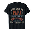 Fathers Day Papa They Call Me Papa T-Shirt - Fun Novelty Design Unisex - T-Shirt, Sweatshirt, Hoodie