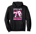 7 Year Old Birthday Soccer Themed Hoodie - Fun Novelty Design for Adults - T-Shirt, Sweatshirt, Hoodie