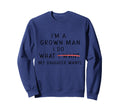 Funny Dad Grown Daughter Says Sweatshirt - Aesthetic Graphic Men Women - T-Shirt, Sweatshirt, Hoodie