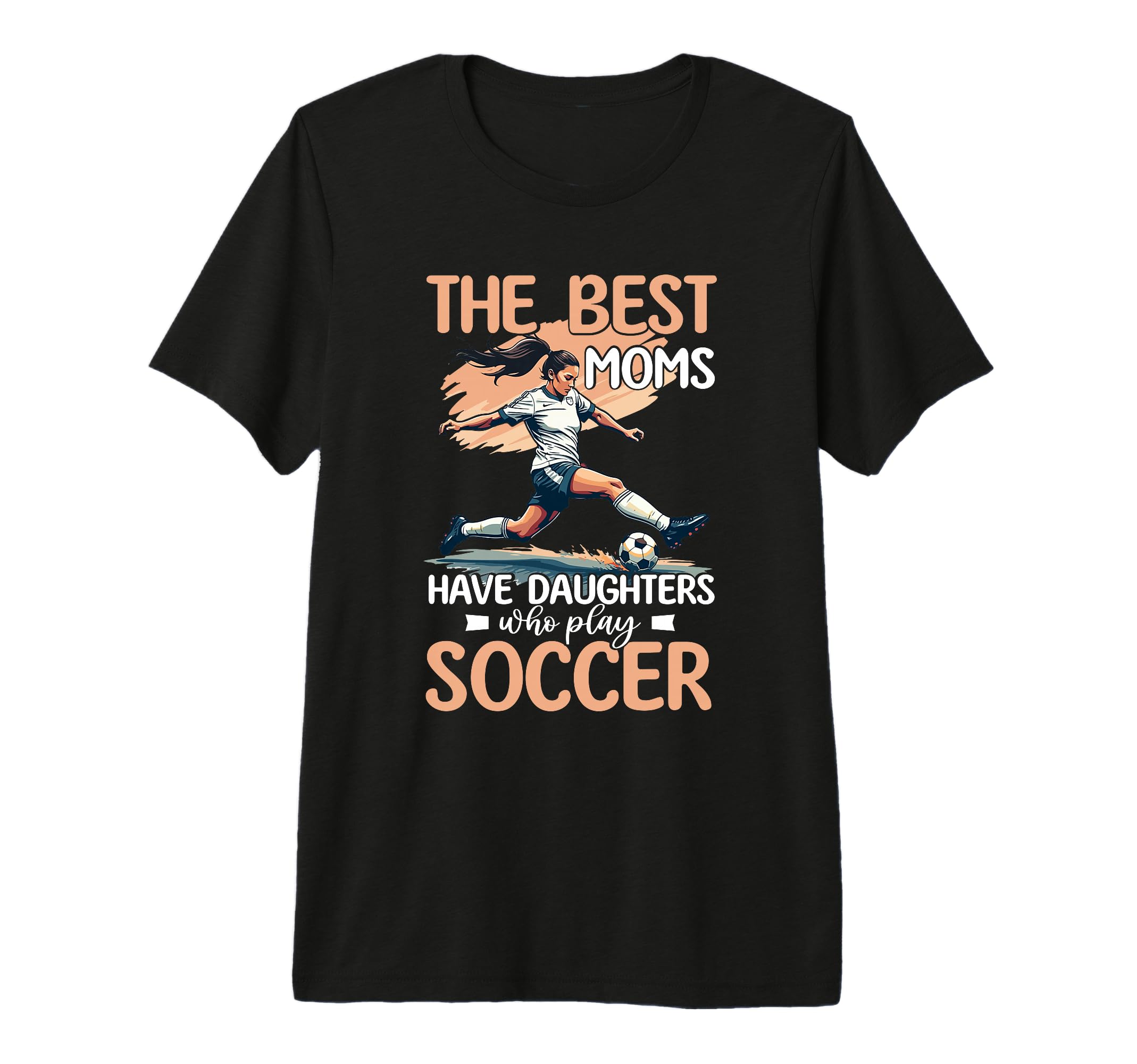 Soccer Mom Mommy Tri Blend T-Shirt - Custom Art Print for Adults - T-Shirt, Sweatshirt, Hoodie