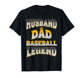 Husband Dad Baseball Legend Ventage T-Shirt - Custom Art Print for Adults - T-Shirt, Sweatshirt, Hoodie