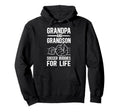 Soccer Grandpa And Grandson Soccer Player Hoodie - Novelty Apparel Unisex - T-Shirt, Sweatshirt, Hoodie