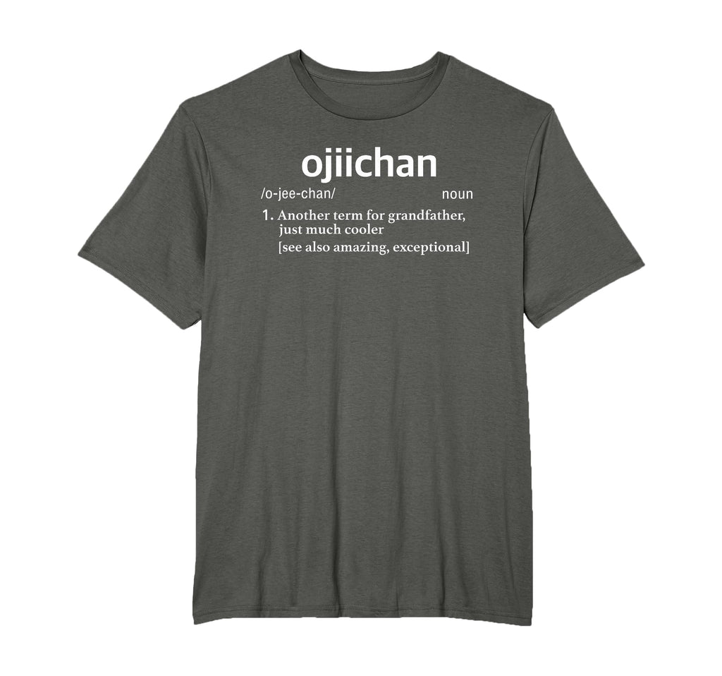 Ojiichan T Shirts Grandpa Shirts T-Shirt - Unique Graphic for Adults - T-Shirt, Sweatshirt, Hoodie