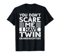 You Dont Scare Me I Have Twin T-Shirt - Graphic Print Men Women - T-Shirt, Sweatshirt, Hoodie