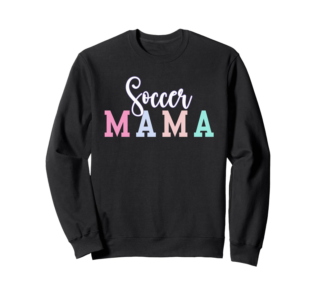 Soccer Mama Soccer Mom Proud Sweatshirt - Fun Novelty Design for Adults - T-Shirt, Sweatshirt, Hoodie