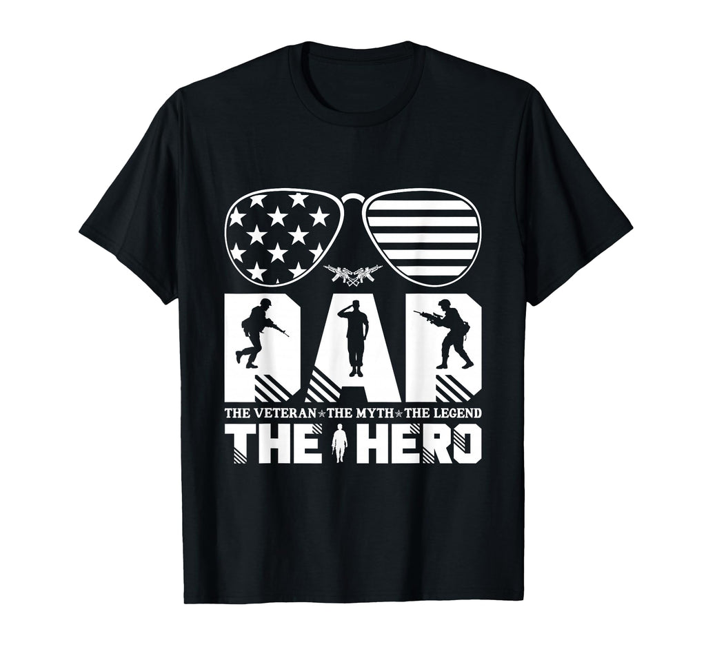 Military Fallen Soldier Tribute Dad T-Shirt - Streetwear Style for Adults - T-Shirt, Sweatshirt, Hoodie