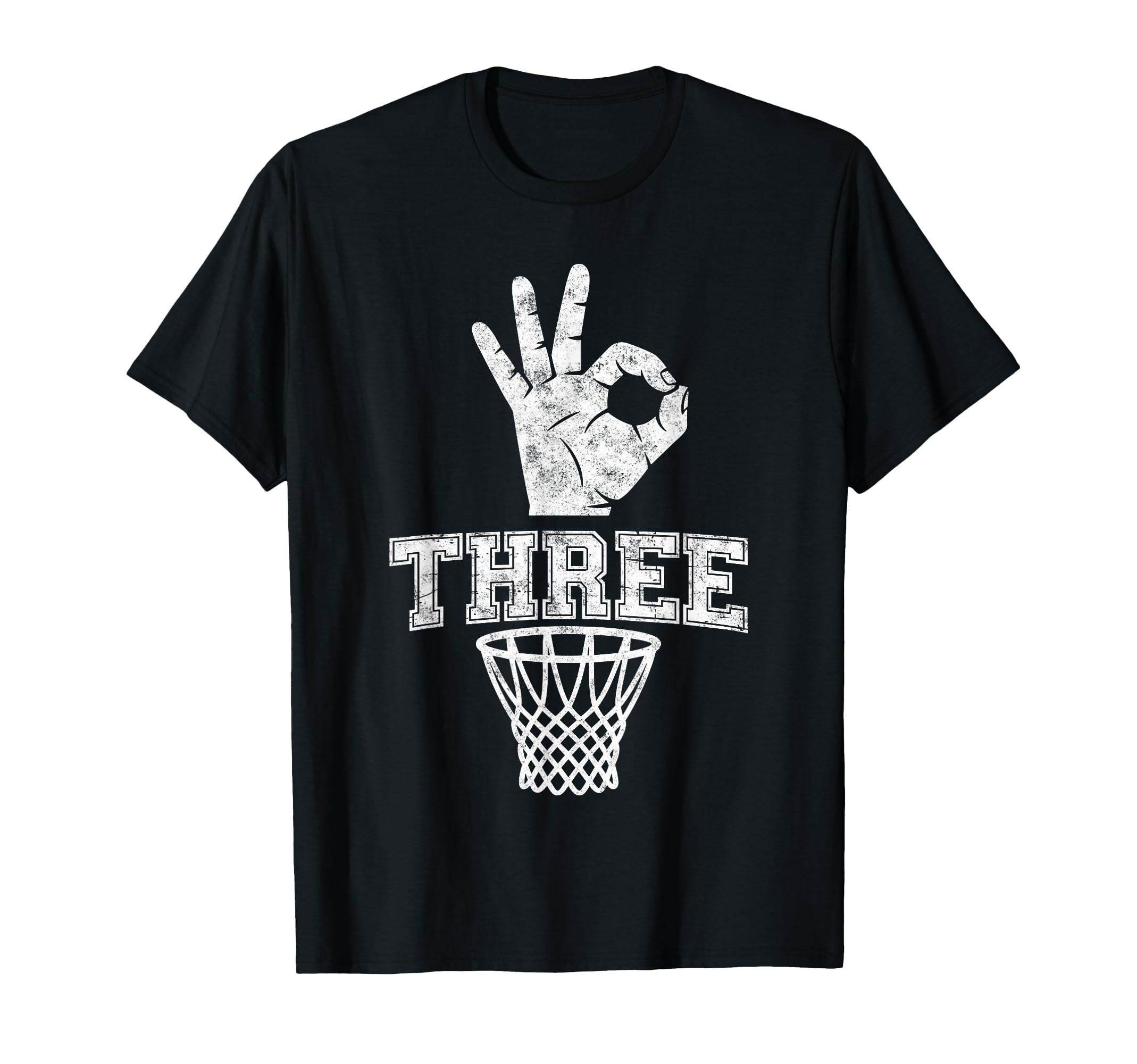 Three Points Throw Basketball T-Shirt - Casual Everyday Wear Men Women - T-Shirt, Sweatshirt, Hoodie