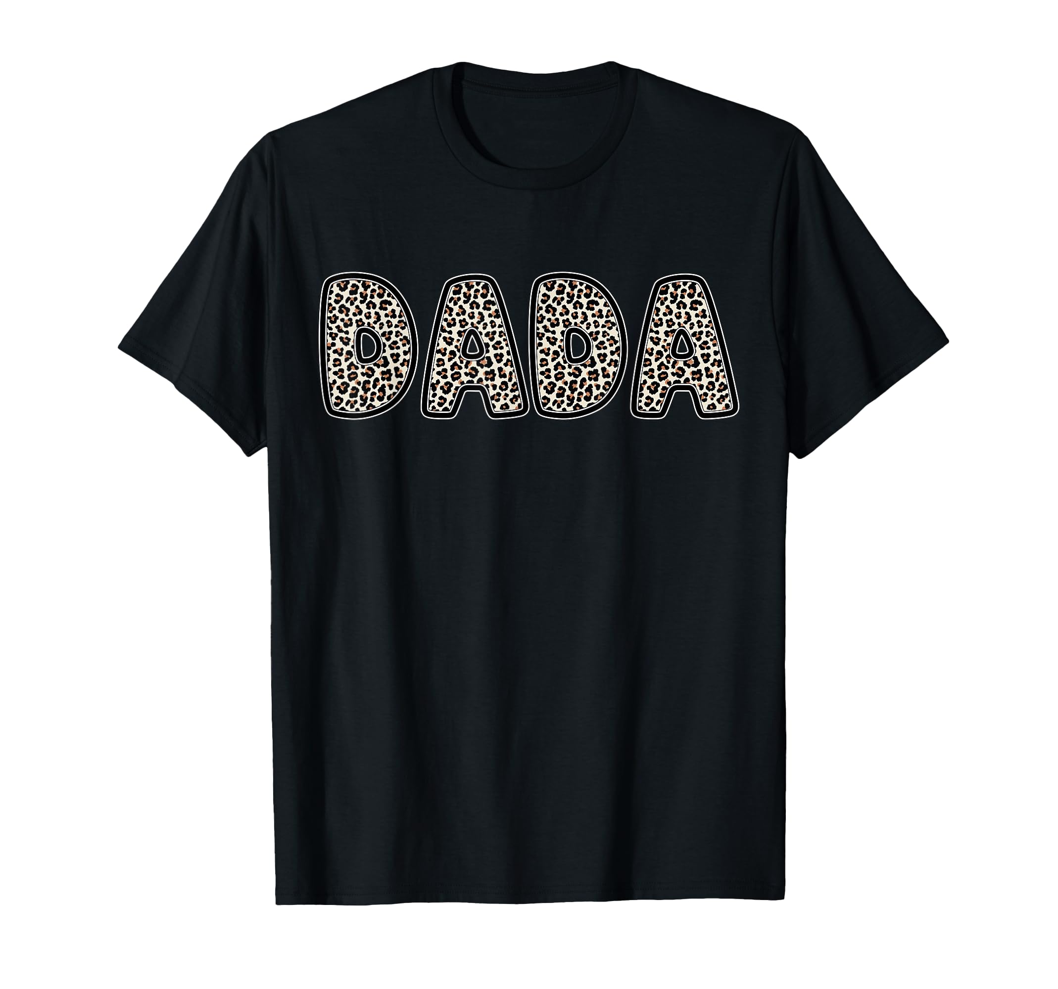 Dada Leopard Family Matching Fathers T-Shirt - Minimalist Print for Adults - T-Shirt, Sweatshirt, Hoodie