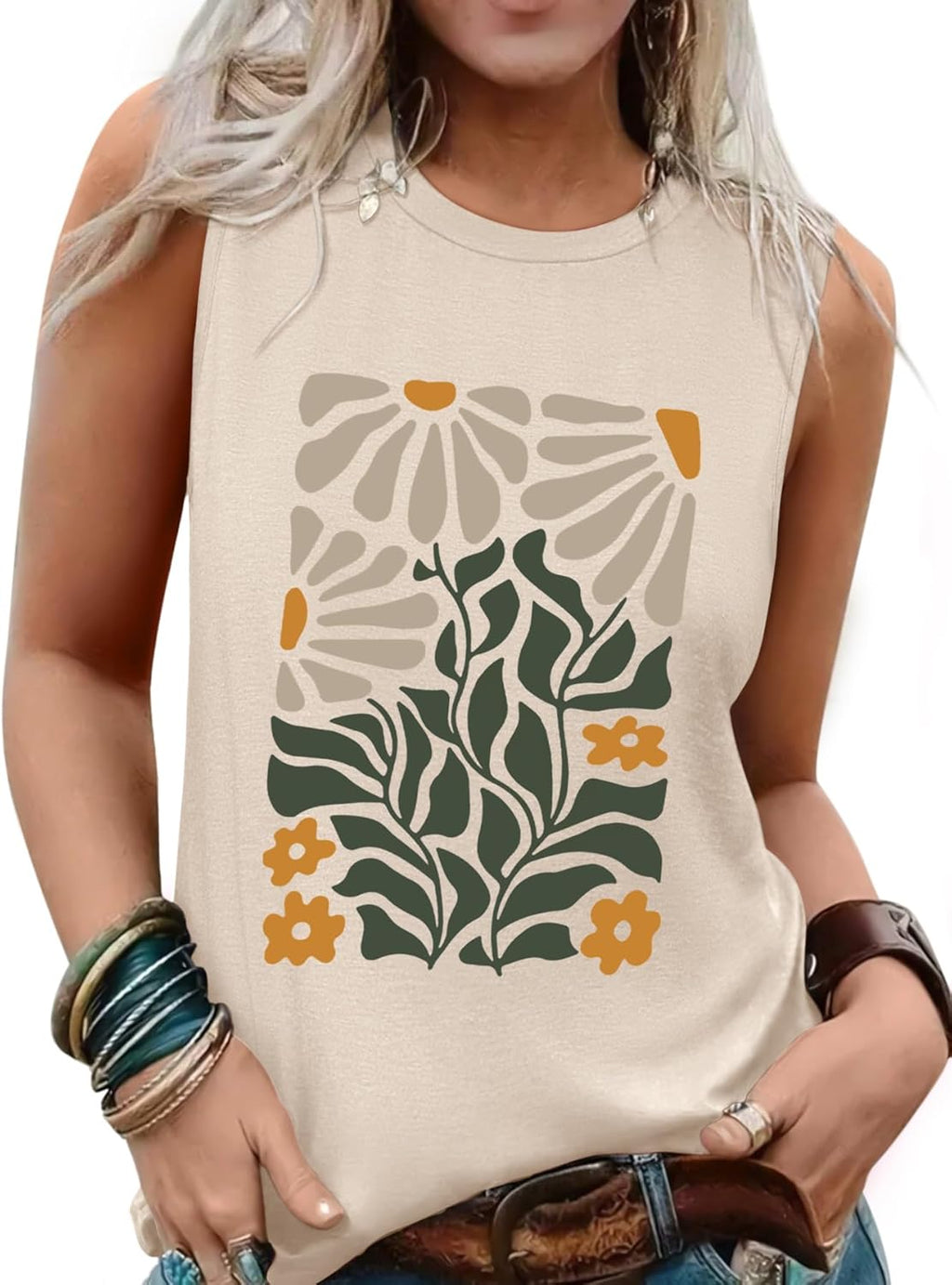 Sleeveless Tank Tops for Women 2026 Summer Casual - Adult & Kids T-Shirts, Sweatshirts & Hoodies apparel design preview 1