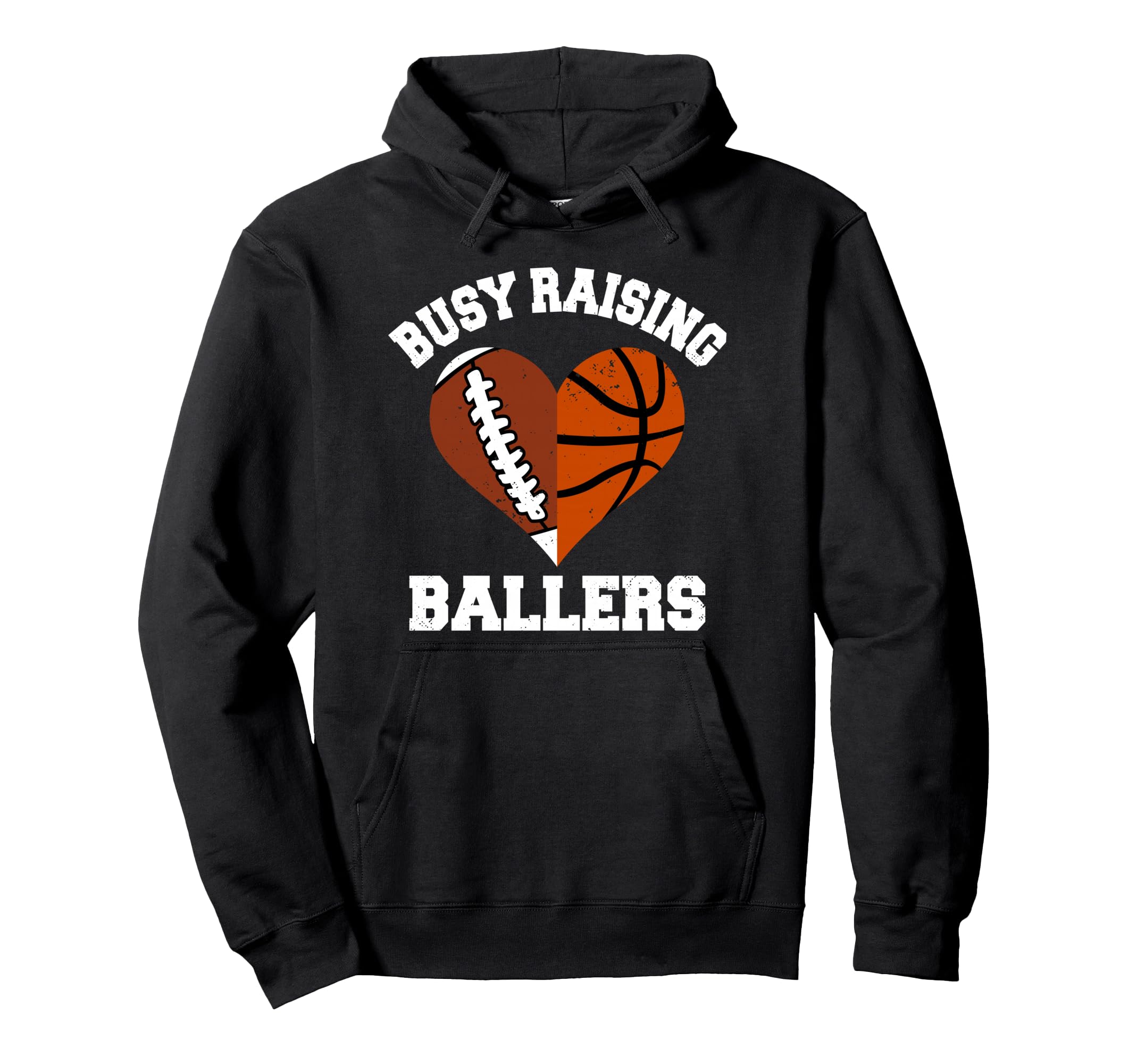 Busy Raising Ballers Football Hoodie - Minimalist Print Men Women - T-Shirt, Sweatshirt, Hoodie