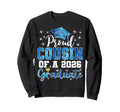 Super Proud Cousin 2026 Graduate Sweatshirt - Novelty Apparel for Adults - T-Shirt, Sweatshirt, Hoodie