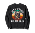 Rat Exterminator Funny Pest Control Mice Sweatshirt - Graphic Print Unisex - T-Shirt, Sweatshirt, Hoodie
