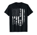 Gymnastics Gymnast Step Dad America T-Shirt - Aesthetic Graphic Men Women - T-Shirt, Sweatshirt, Hoodie