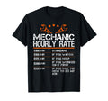 Funny Mechanic Hourly Rate Auto Car T-Shirt - Fun Novelty Design Unisex - T-Shirt, Sweatshirt, Hoodie