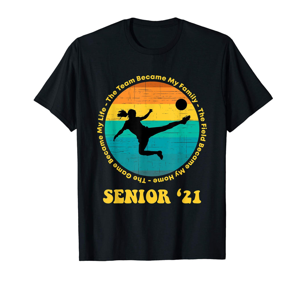 Senior Soccer Player Gift Class 2021 T-Shirt - Custom Art Print Unisex - T-Shirt, Sweatshirt, Hoodie