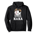 Ball Nana Grandma Baseball Soccer Hoodie - Aesthetic Graphic for Adults - T-Shirt, Sweatshirt, Hoodie