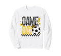 Game Day Soccer Season Black Sweatshirt - Novelty Apparel for Adults - T-Shirt, Sweatshirt, Hoodie