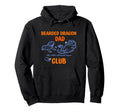 Bearded Dragon Dad Club Mens Life Is Hoodie - Novelty Apparel Men Women - T-Shirt, Sweatshirt, Hoodie
