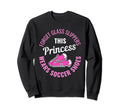 Soccer Shoes Princess Soccer Sweatshirt - Fun Novelty Design for Adults - T-Shirt, Sweatshirt, Hoodie