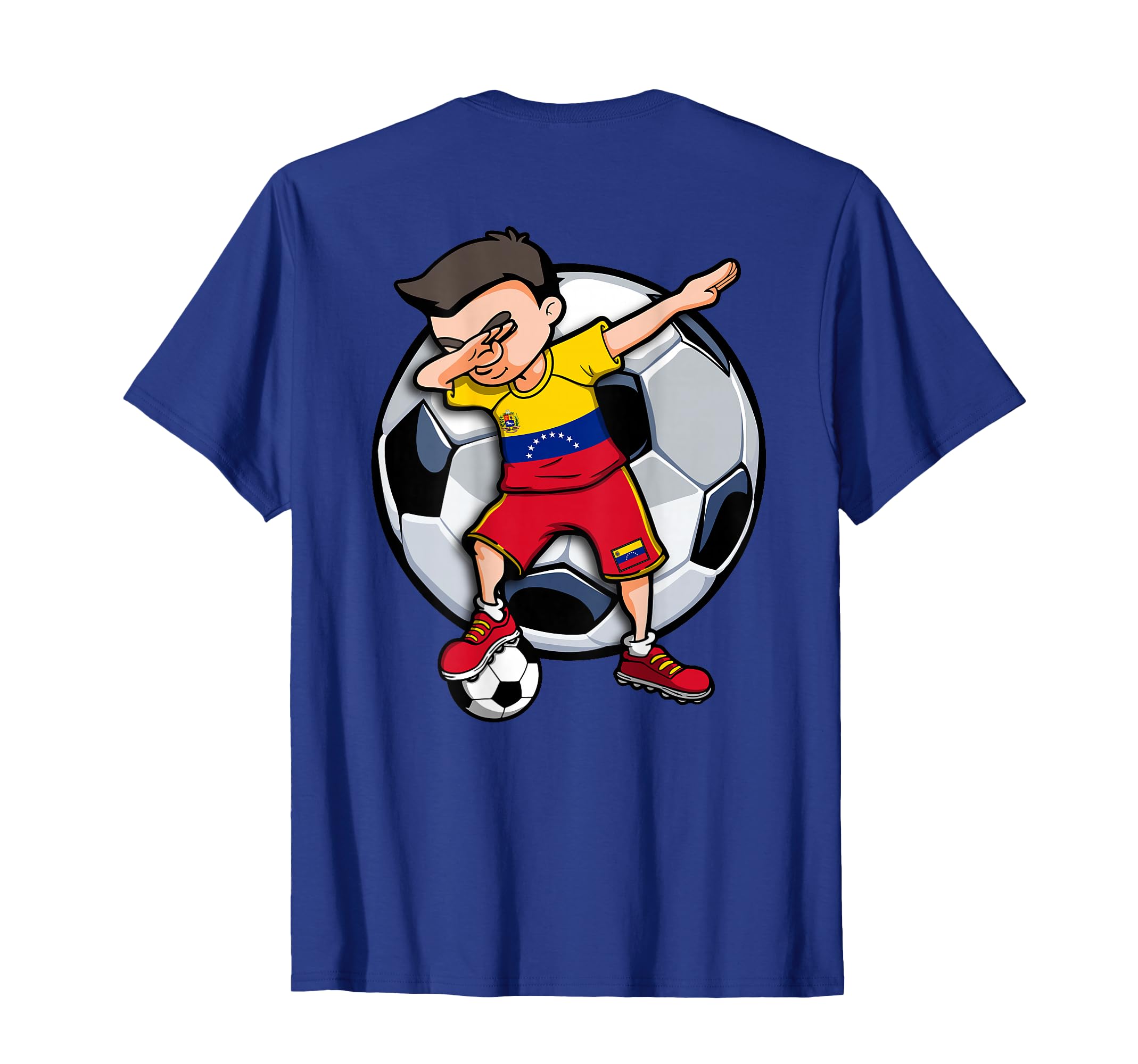 Dabbing Soccer Venezuela Football Fans T-Shirt - Novelty Apparel Unisex - T-Shirt, Sweatshirt, Hoodie