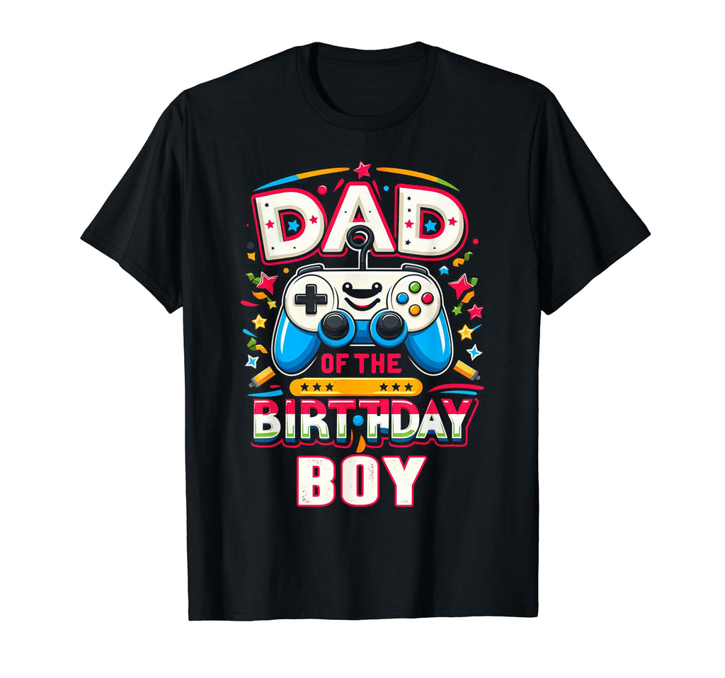 Dad Birthday Matching Video Gamer T-Shirt - Novelty Apparel for Adults - T-Shirt, Sweatshirt, Hoodie