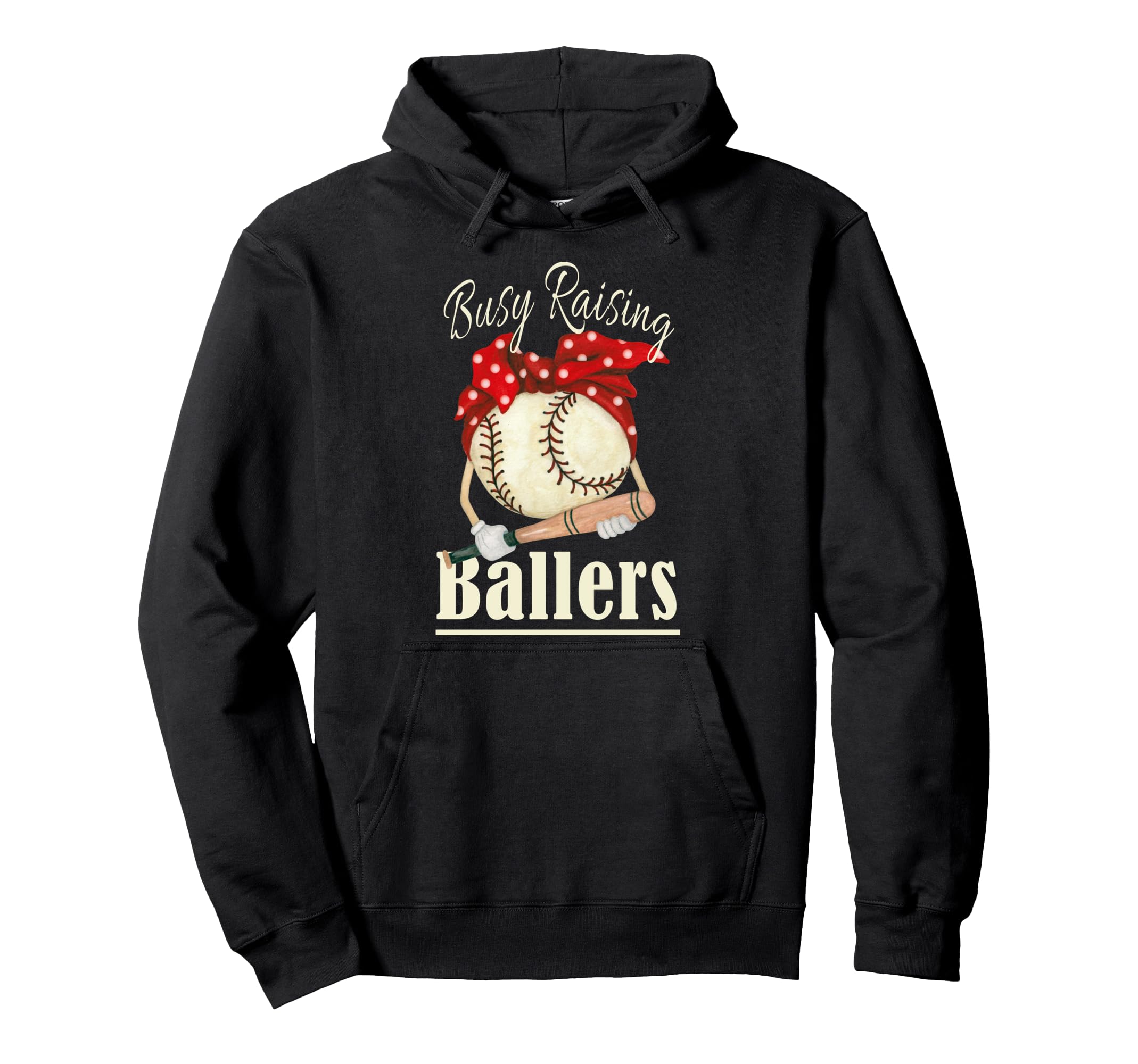 Womens Messy Bun Busy Raising Hoodie - Casual Everyday Wear for Adults - T-Shirt, Sweatshirt, Hoodie