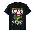 Im One Bad Bass Papa Funny Bass Fishing T-Shirt - Trendy Graphic Men Women - T-Shirt, Sweatshirt, Hoodie