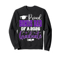 Senior 2026 Proud Bonus Dad Class 2026 Sweatshirt - Novelty Apparel Unisex - T-Shirt, Sweatshirt, Hoodie