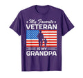 Grandpa Veterans Day My Favorite T-Shirt - Custom Art Print for Adults - T-Shirt, Sweatshirt, Hoodie