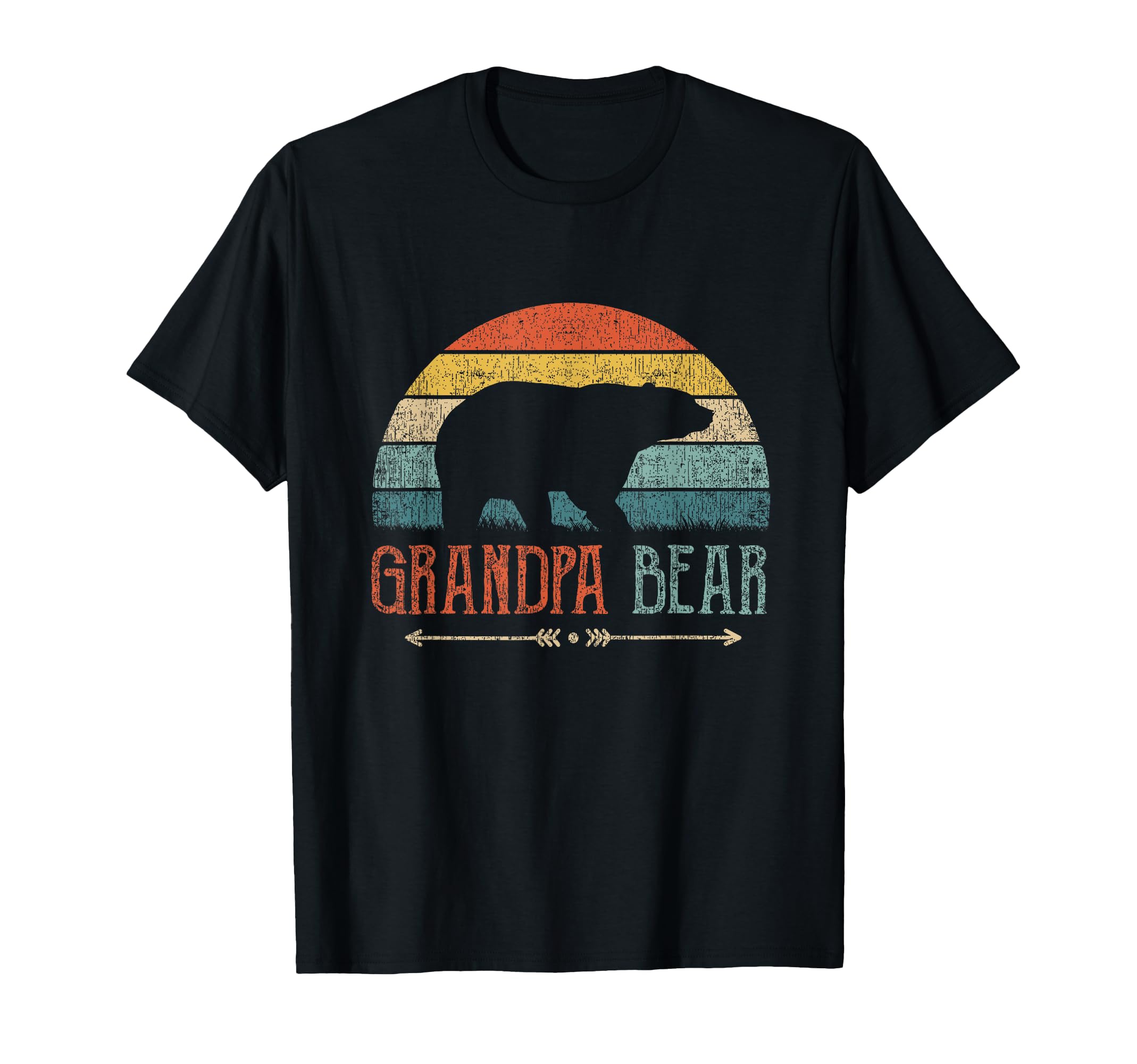 Grandpa Bear Granddad Outfit Grandfather T-Shirt - Graphic Print Men Women - T-Shirt, Sweatshirt, Hoodie