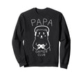 Papa Bear Gamer Club Funny Husband Sweatshirt - Graphic Print for Adults - T-Shirt, Sweatshirt, Hoodie