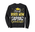 Proud Bonus Mom 2026 Cum Laude Sweatshirt - Streetwear Style for Adults - T-Shirt, Sweatshirt, Hoodie