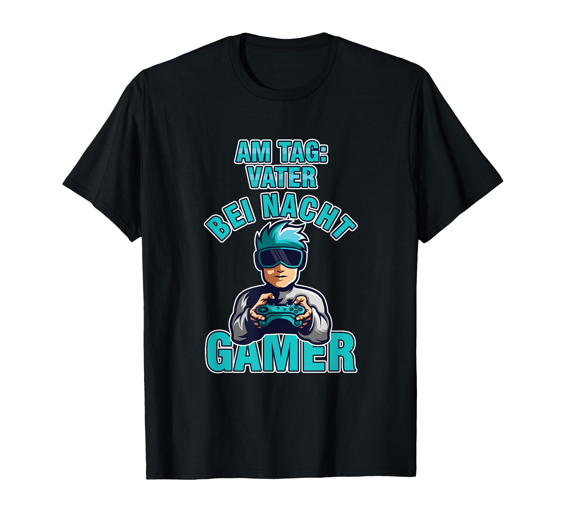 Father Gamer Gamer Dad Gaming Console T-Shirt - Fun Novelty Design Unisex - T-Shirt, Sweatshirt, Hoodie