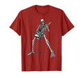 Halloween Skeleton Playing Guitar T-Shirt - Custom Art Print for Adults - T-Shirt, Sweatshirt, Hoodie
