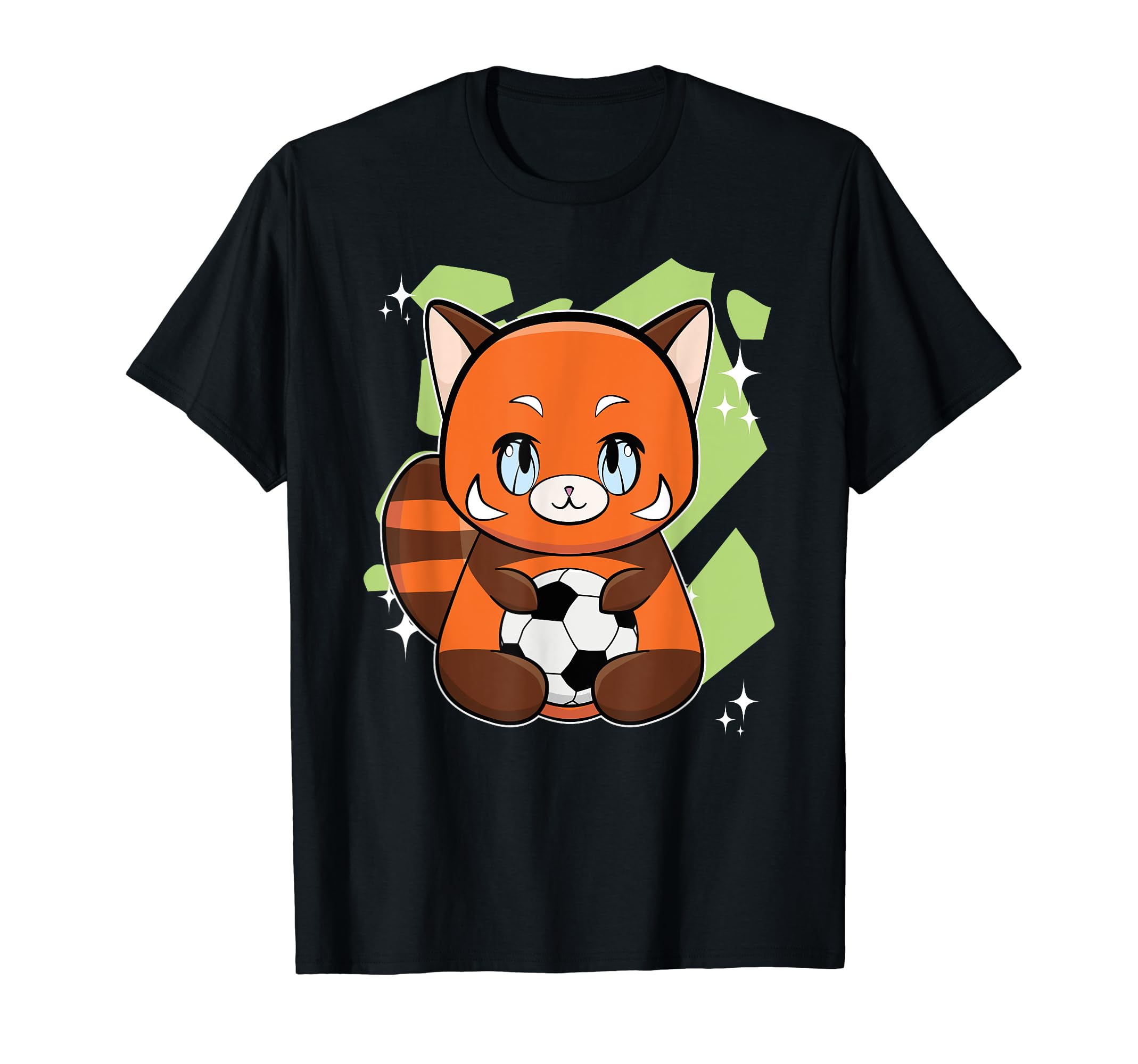 Red Panda Playing Soccer T-Shirt - Unique Graphic Unisex - T-Shirt, Sweatshirt, Hoodie