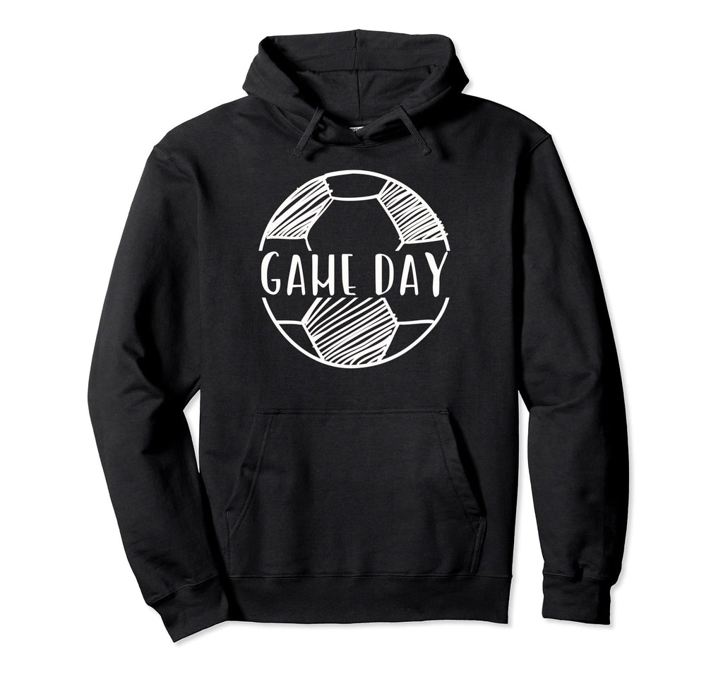 Soccer Game Day Sports Love Soccer Hoodie - Unique Graphic Unisex - T-Shirt, Sweatshirt, Hoodie