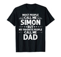 Simon Gift Name Funny Fathers Day T-Shirt - Custom Art Print Men Women - T-Shirt, Sweatshirt, Hoodie