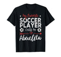 My Favorite Soccer Player Calls Me T-Shirt - Custom Art Print Unisex - T-Shirt, Sweatshirt, Hoodie