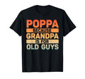 Poppa Grandpa From Grandkids T-Shirt - Casual Everyday Wear Men Women - T-Shirt, Sweatshirt, Hoodie